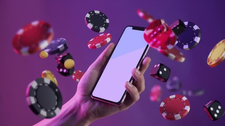 Tim wati toto bekerja di studio modern untuk melayani pengguna platform